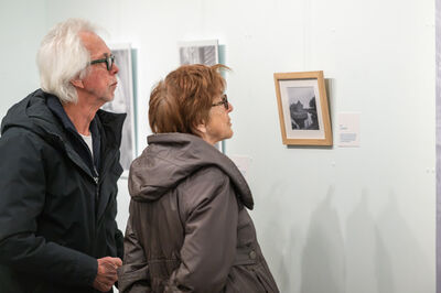 Bezoekers wisseltentoonstelling